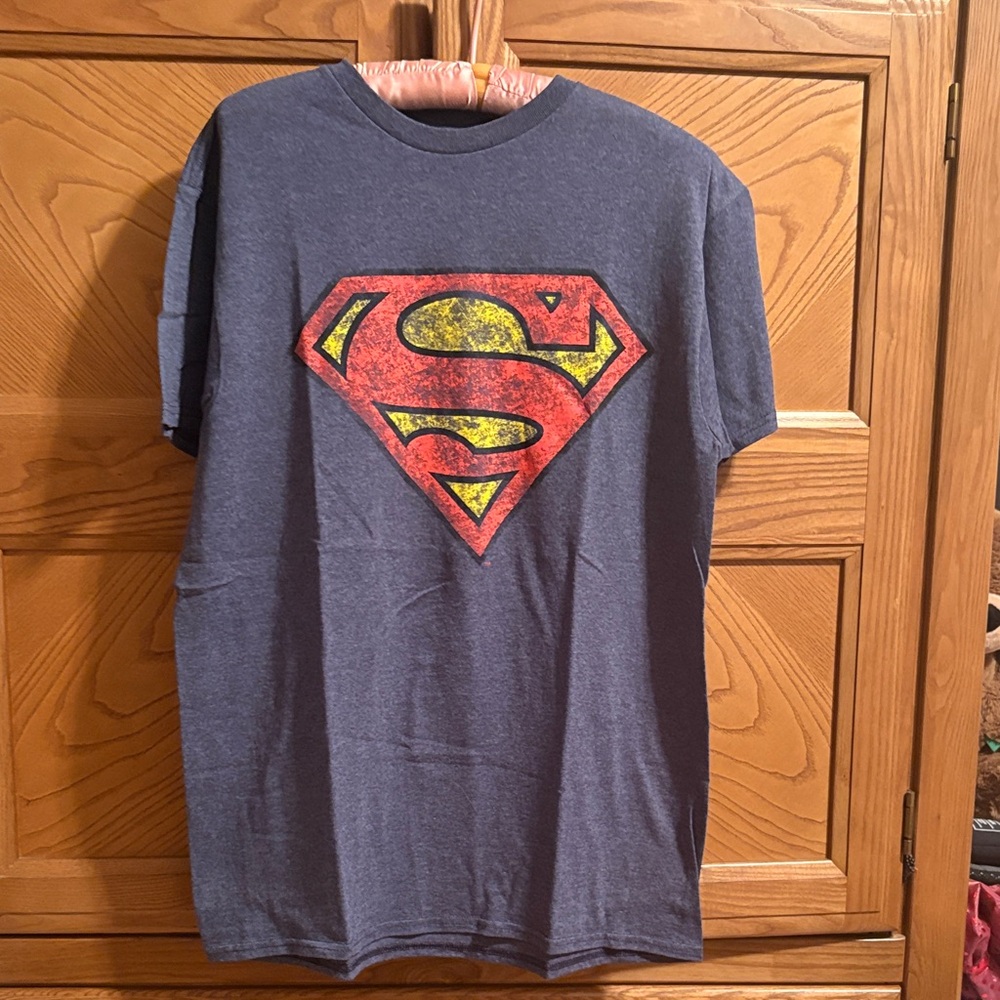 Superman Logo Blue T-Shirt